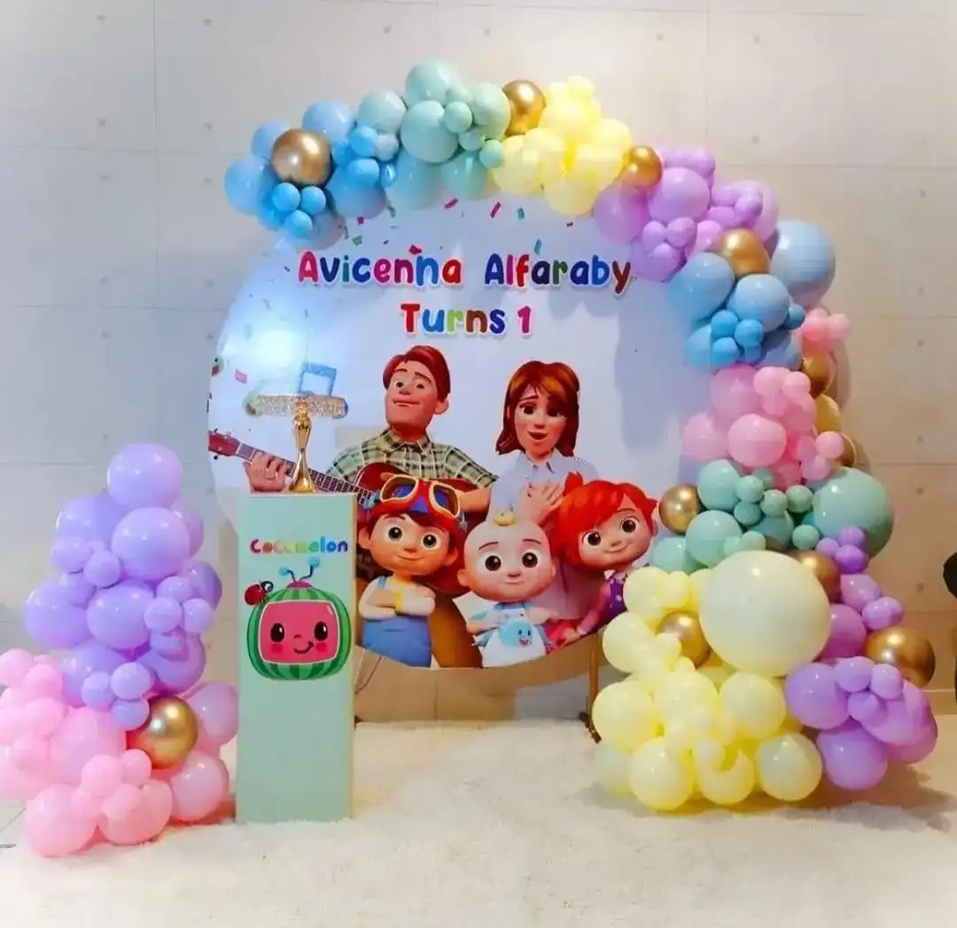 Cocomelon Family Birthday Decor